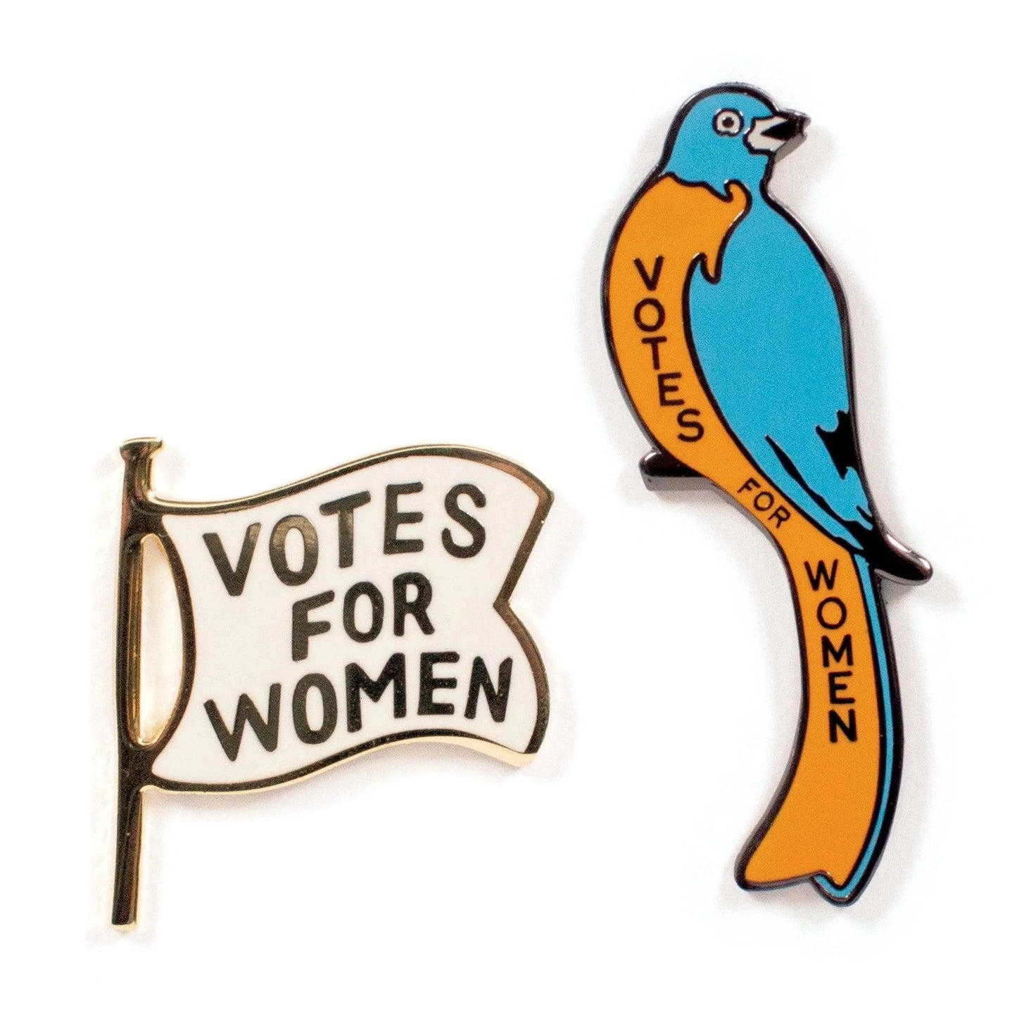 19th Amendment Enamel Pin Set