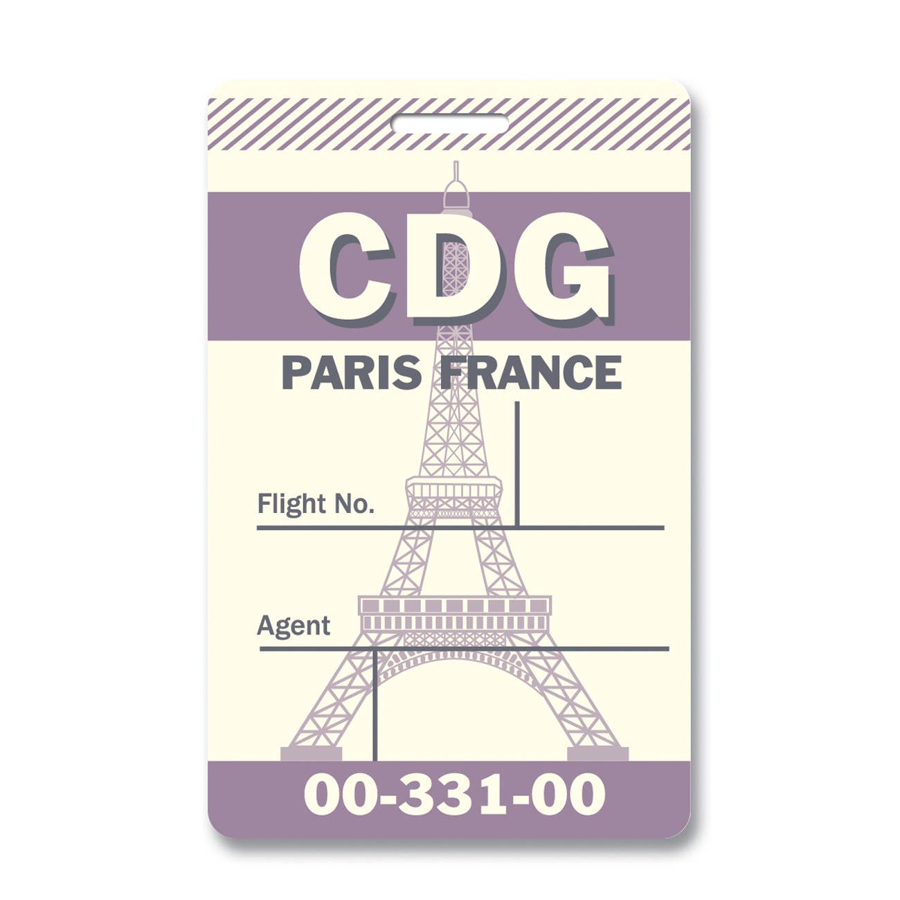 Paris Luggage Tag