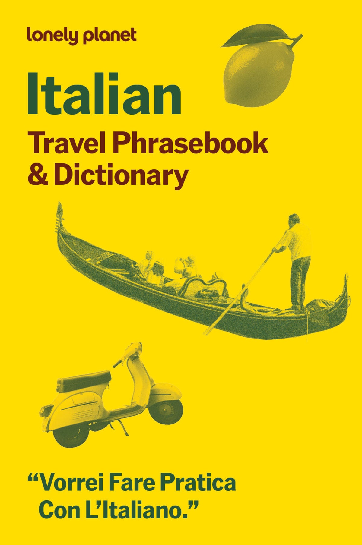 Lonely Planet Italian Travel Phrasebook & Dictionary 10 10th Ed.