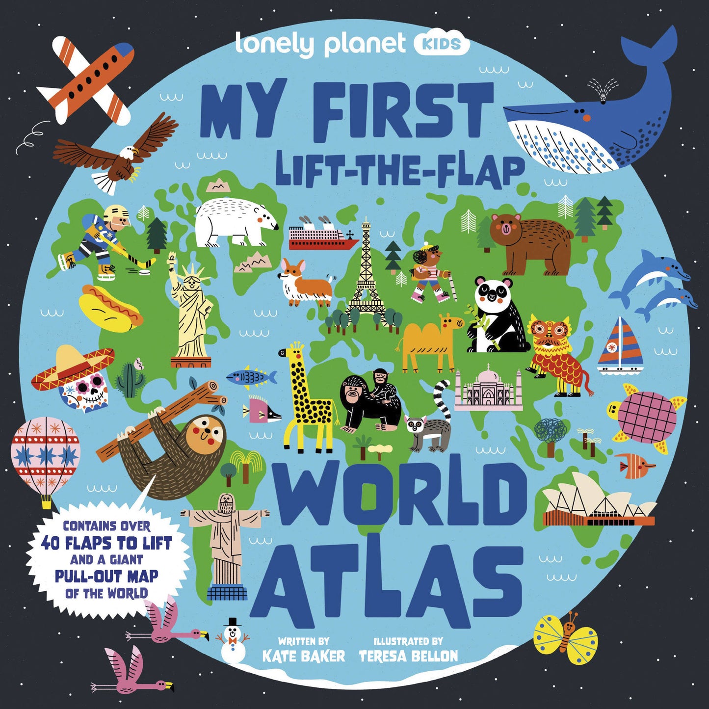 Lonely Planet My First Lift-the-Flap World Atlas