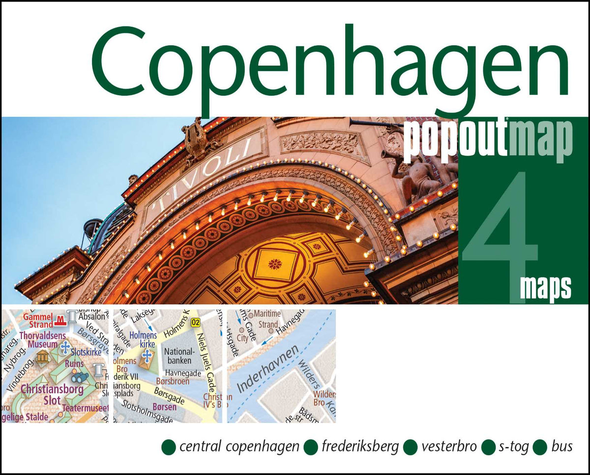 Copenhagen Popout Map