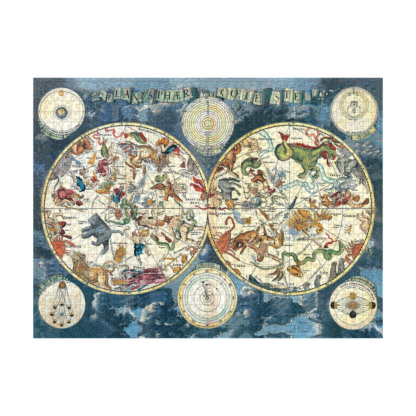 Celestial Planisphere 1000 Piece Jigsaw Puzzle by Paperblanks (Early Cartography)