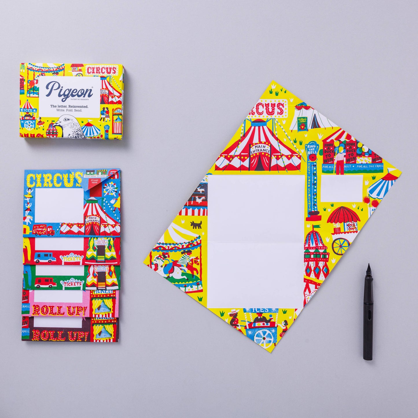 Circus Pigeon letter pack
