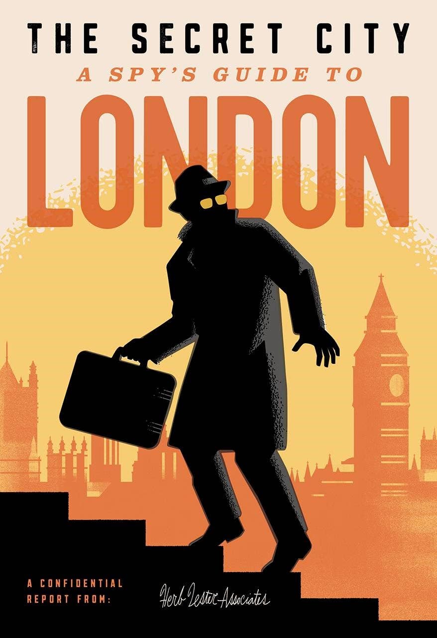 Secret City, A Spy's Guide To London - Spy Mystery Map