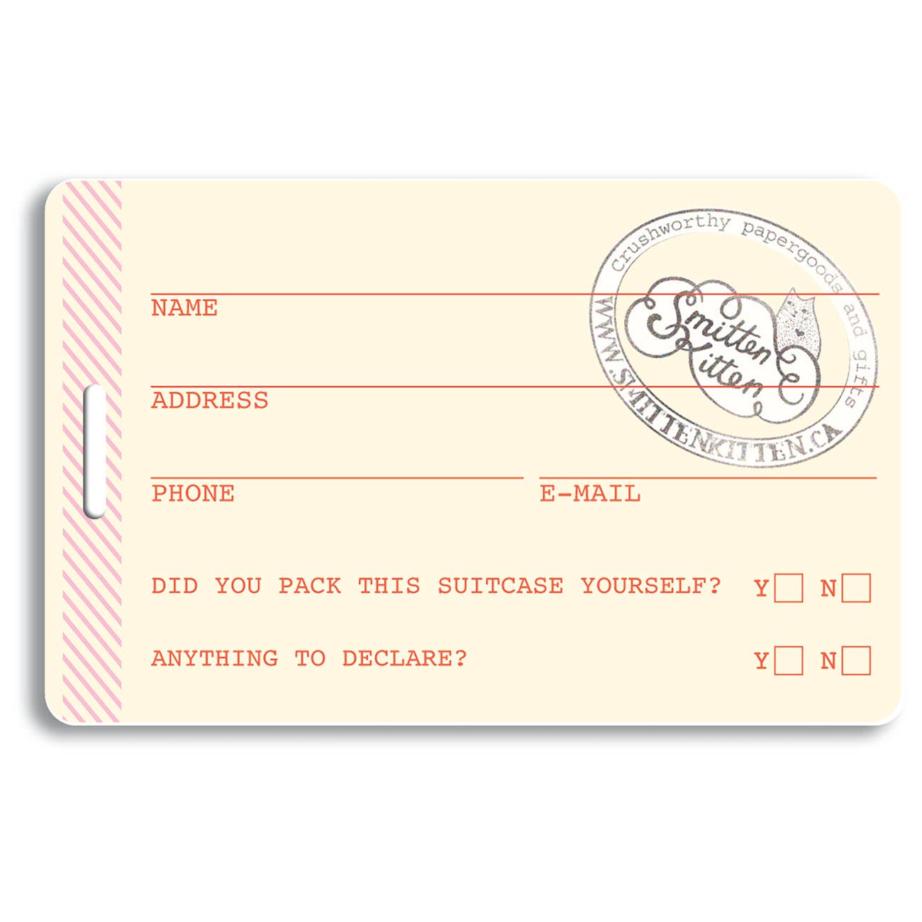 Paris Luggage Tag