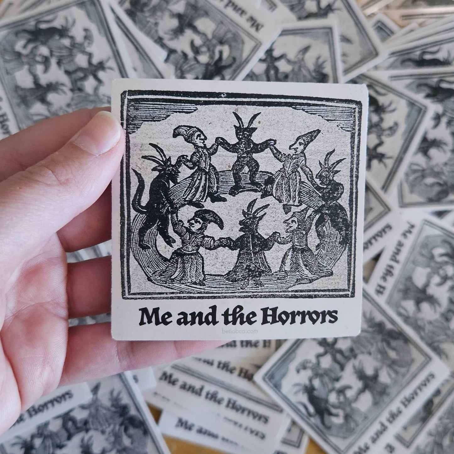 Vinyl Sticker – Me and the Horrors