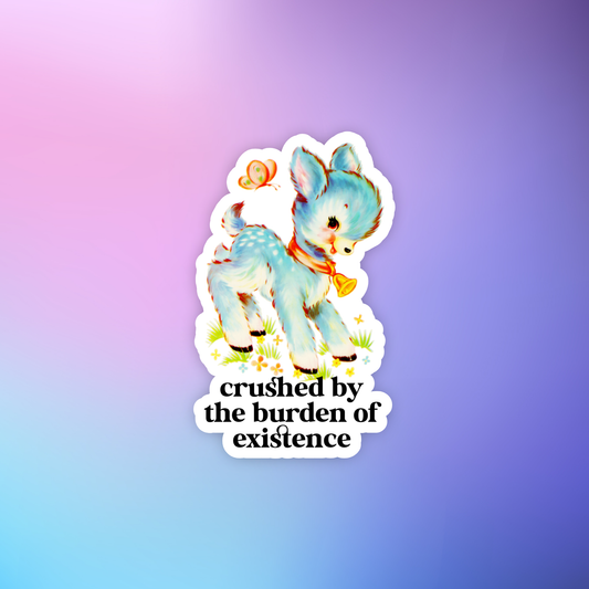Funny sticker, Laptop sticker, Dark humor sticker