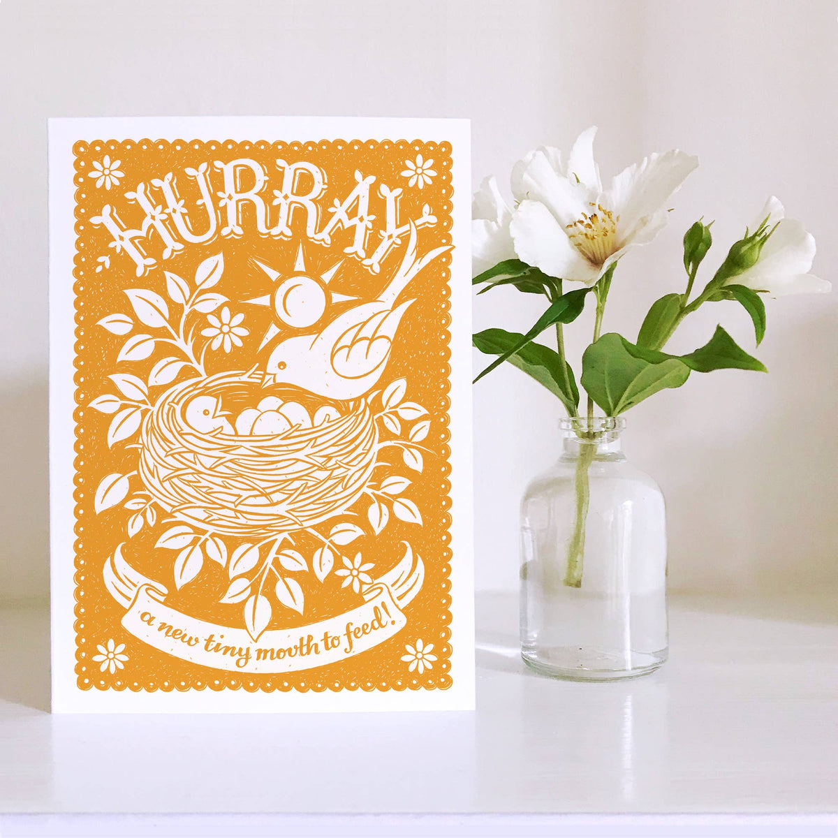 New Baby Bird Card