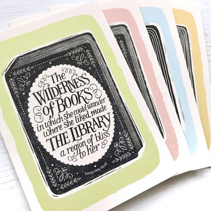 Book Lovers Quote Card Collection