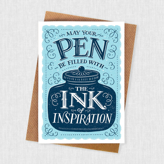 The Ink of Inspiration Card