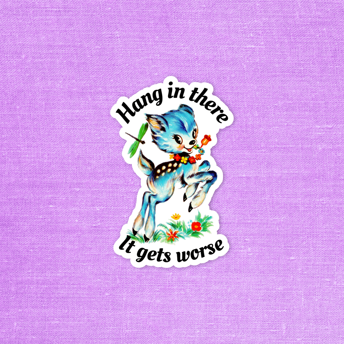 Dark humor sticker , Funny sticker, Laptop sticker  