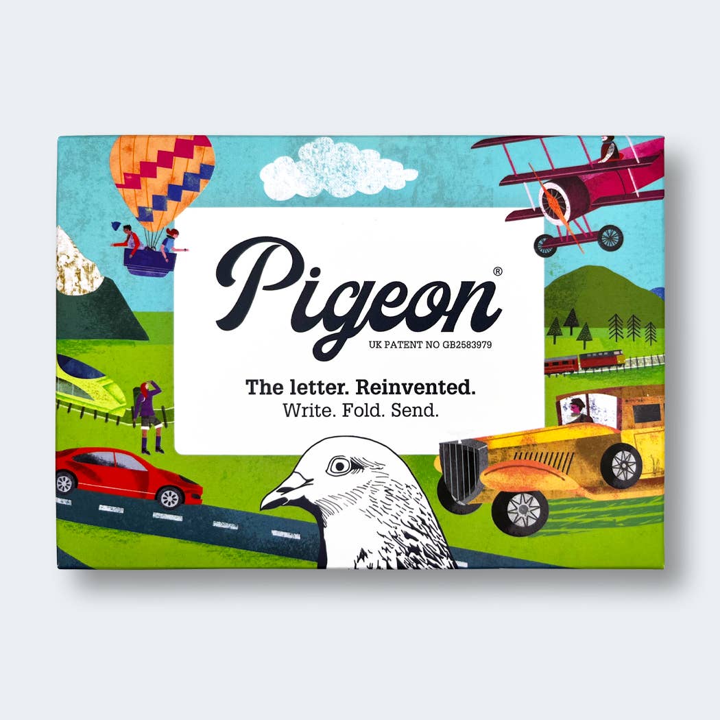 Hop-on-Board Pigeon letter pack