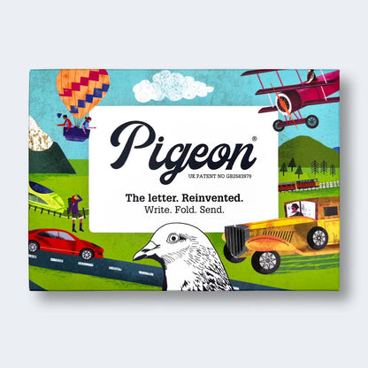 Hop-on-Board Pigeon letter pack
