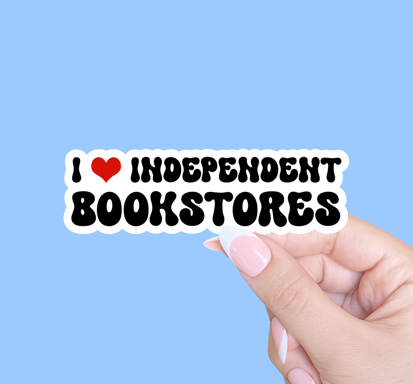 I love independent bookstores, Bookstore merch, Reader gift