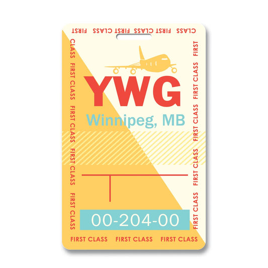 Winnipeg Luggage Tag