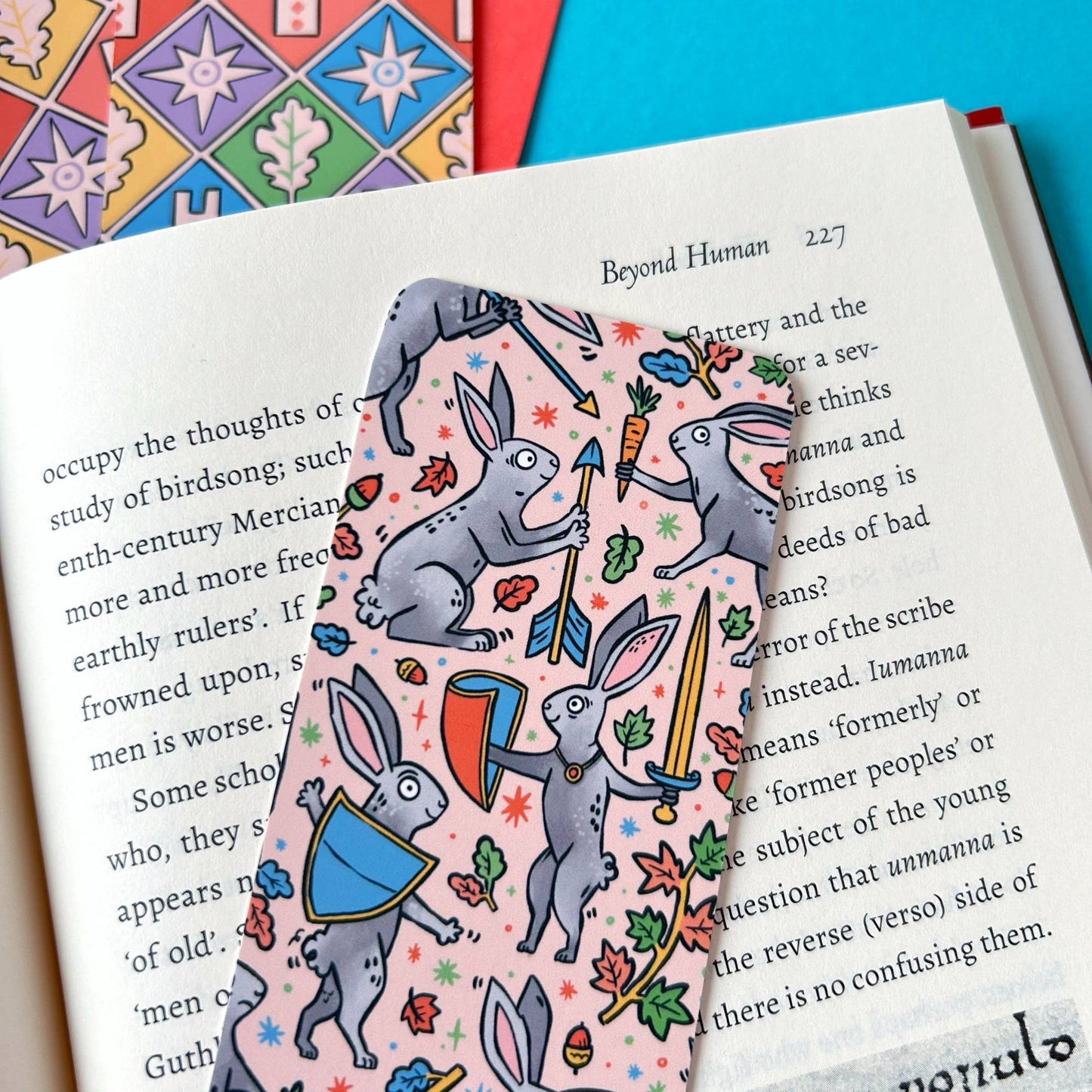 Medieval Rabbits Bookmark