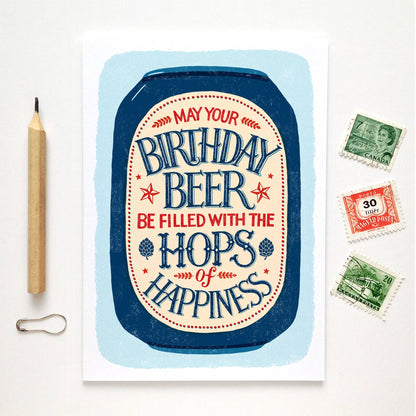 Birthday Beer Card