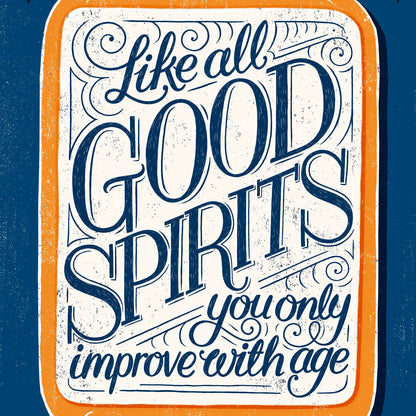 Good Spirits Birthday Card