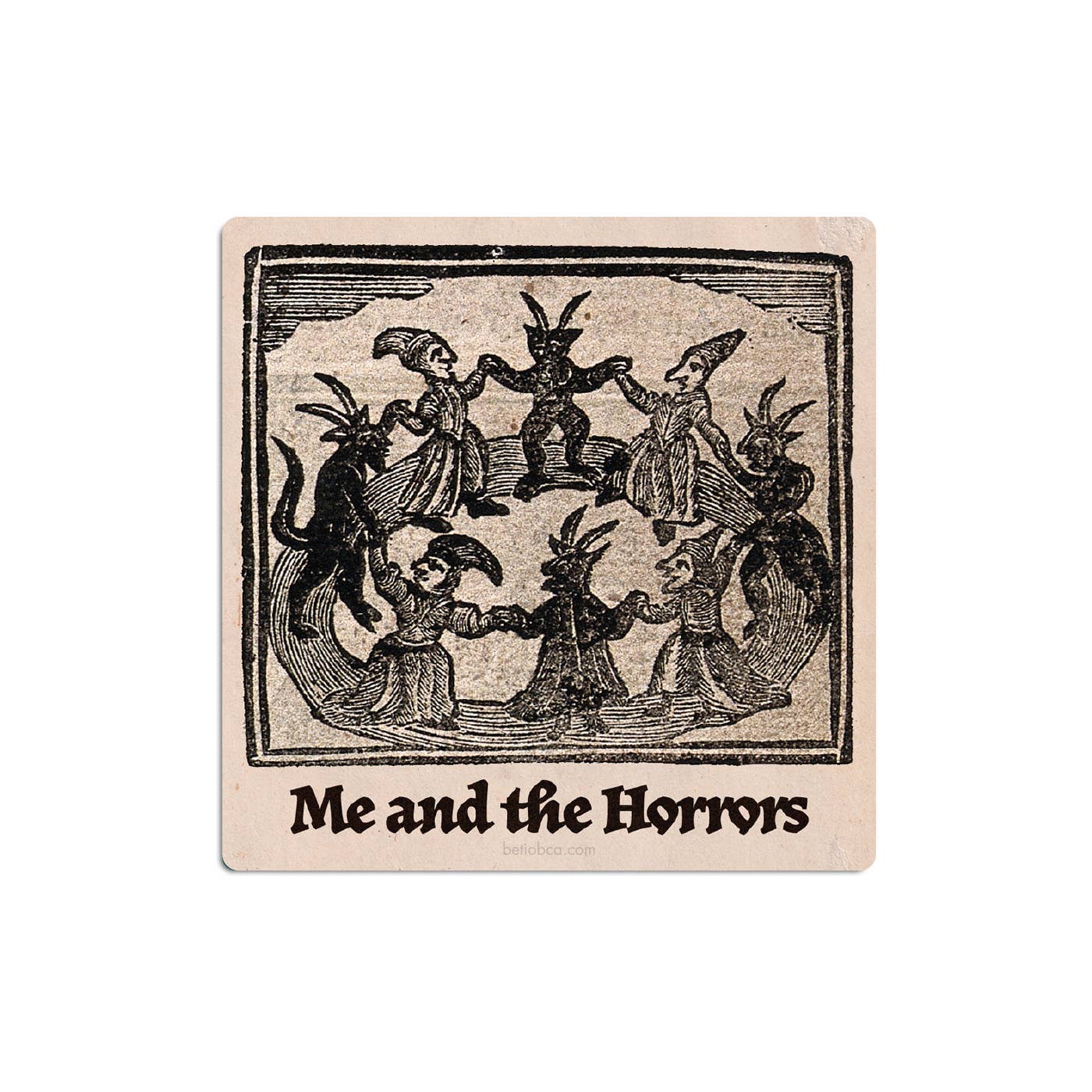 Vinyl Sticker – Me and the Horrors