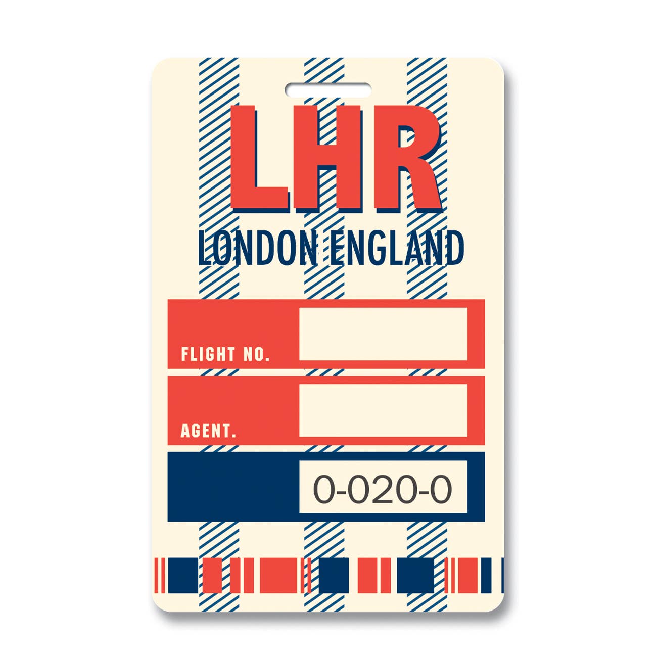 London Luggage Tag