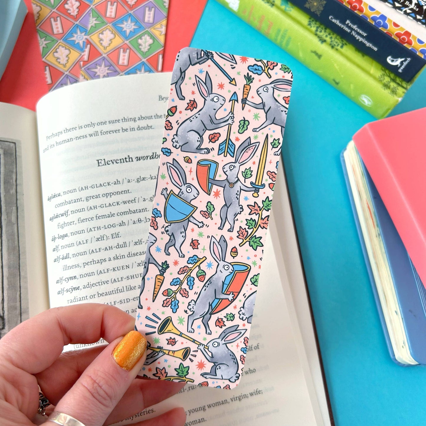 Medieval Rabbits Bookmark