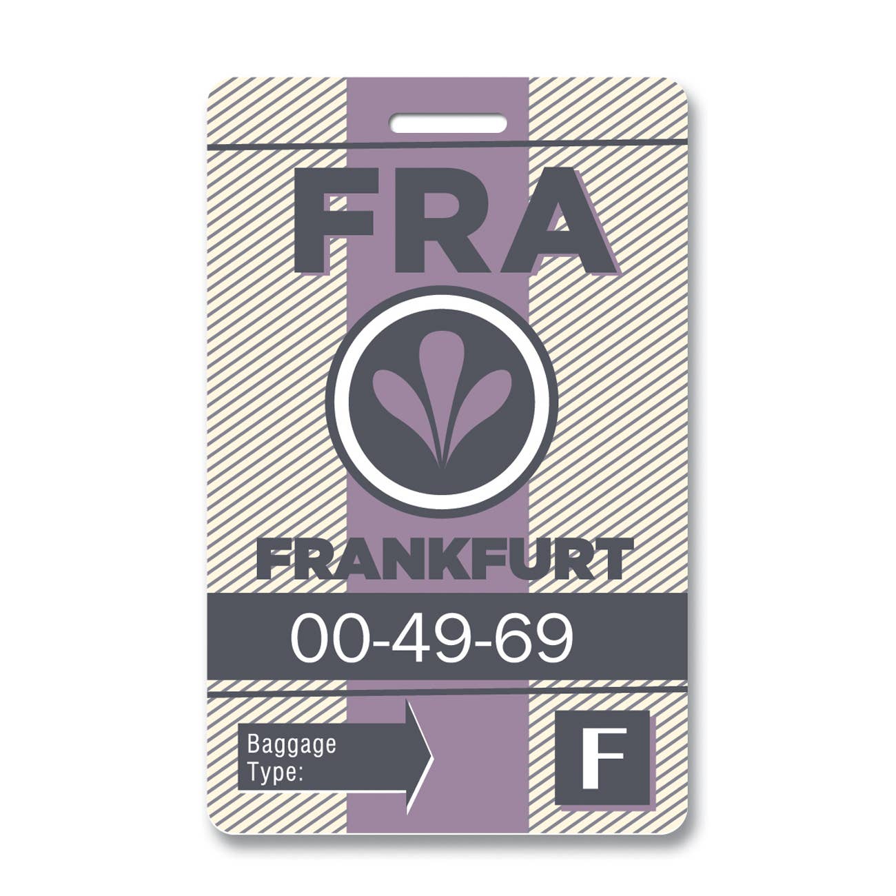 Frankfurt Luggage Tag