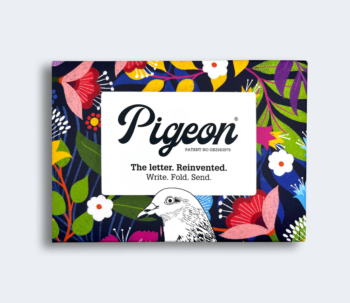 Floral Fantasia Pigeon letter pack