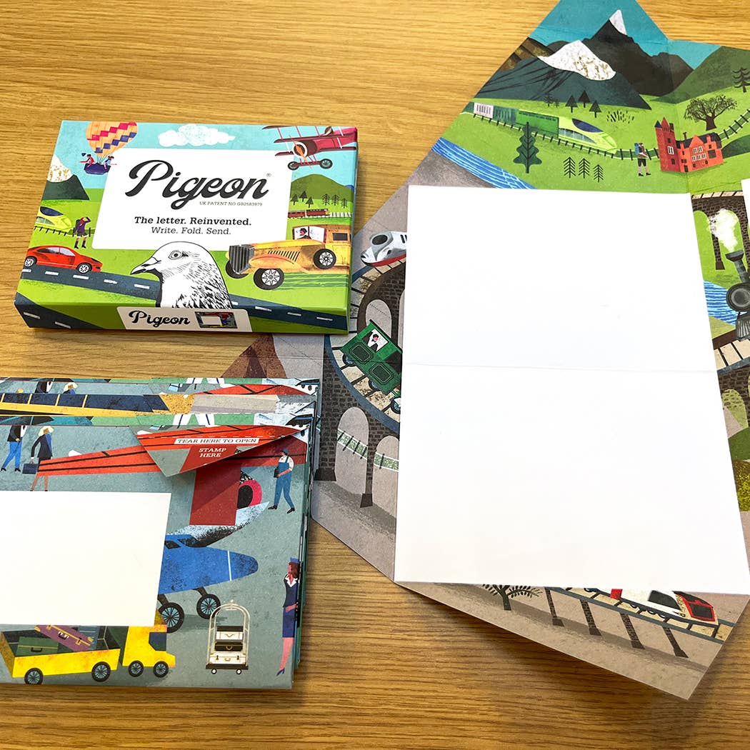 Hop-on-Board Pigeon letter pack