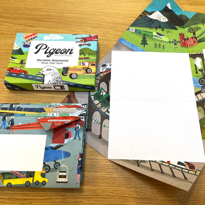 Hop-on-Board Pigeon letter pack