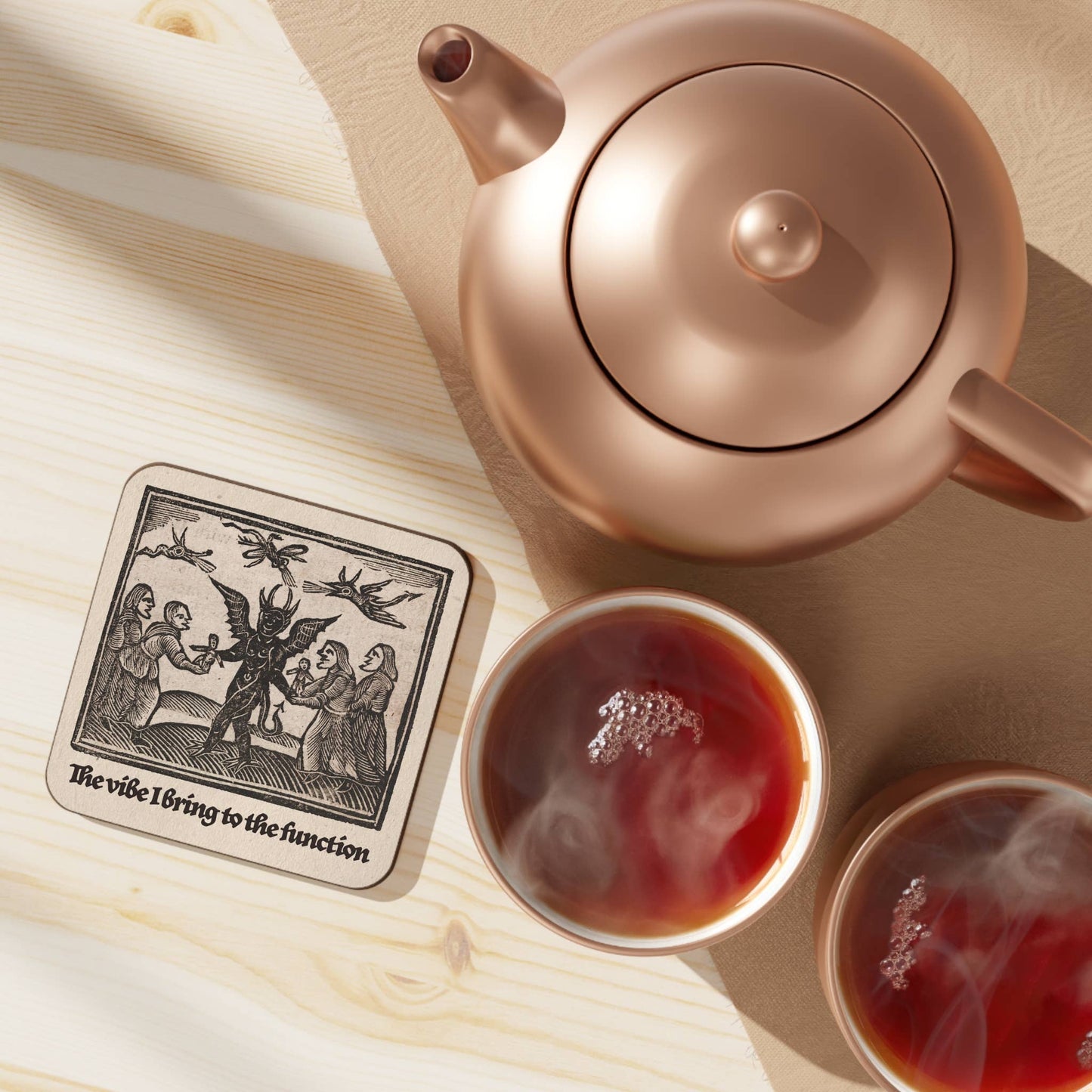 Coaster – The Vibe I Bring to the Function