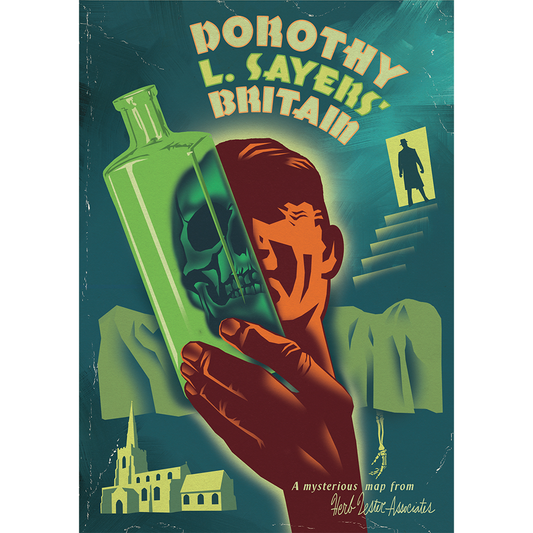 Dorothy L Sayers' Britain Map