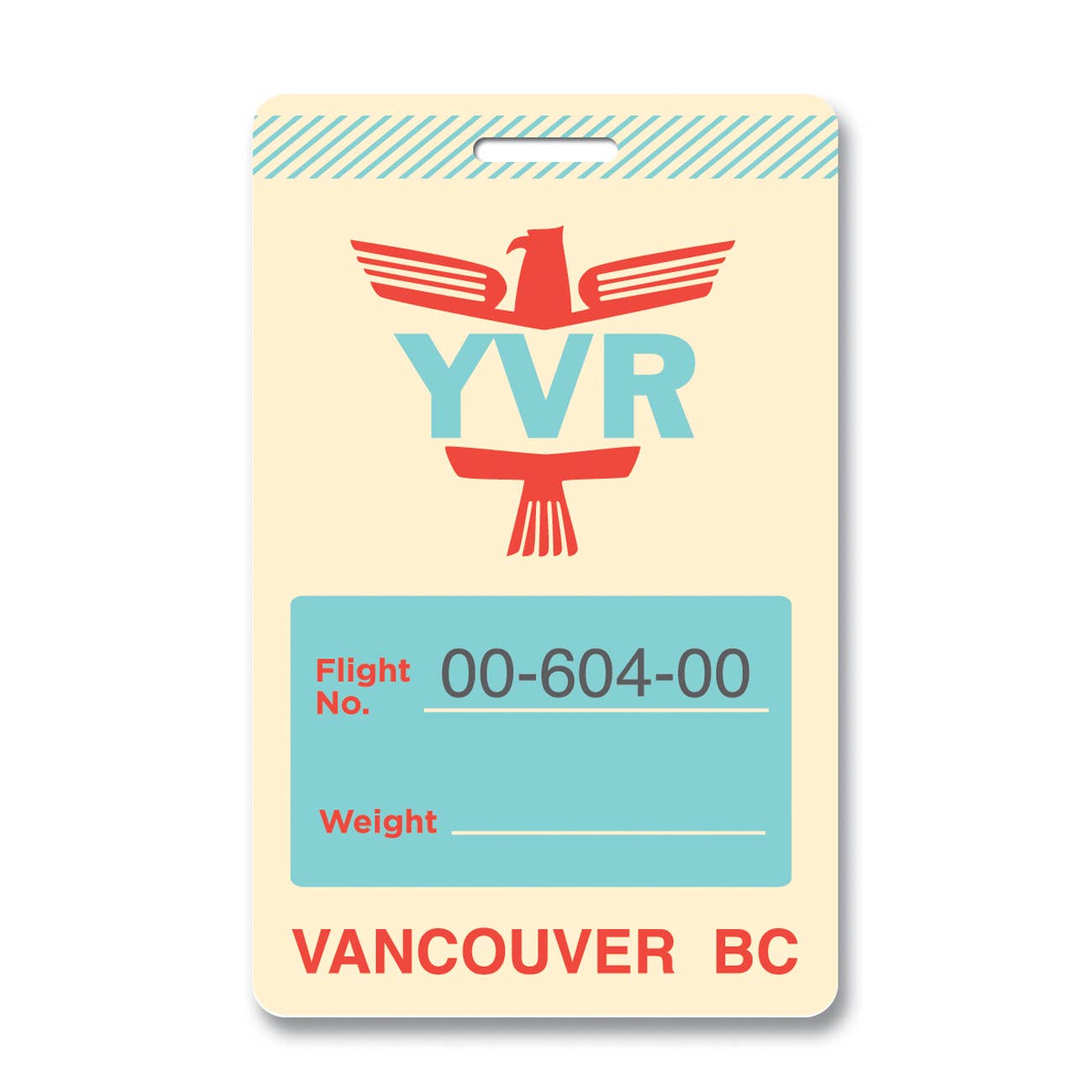 Vancouver Luggage Tag