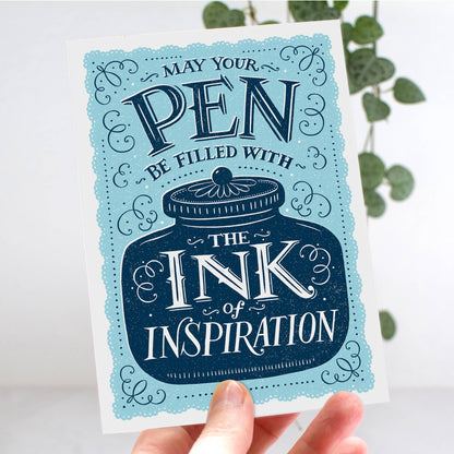 The Ink of Inspiration Card