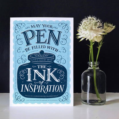 The Ink of Inspiration Card