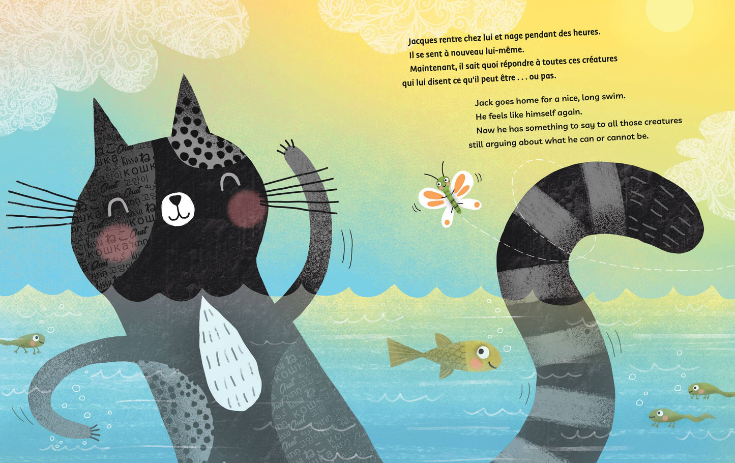 Jet the Cat (Is Not a Cat) (Bilingual French &amp; English)