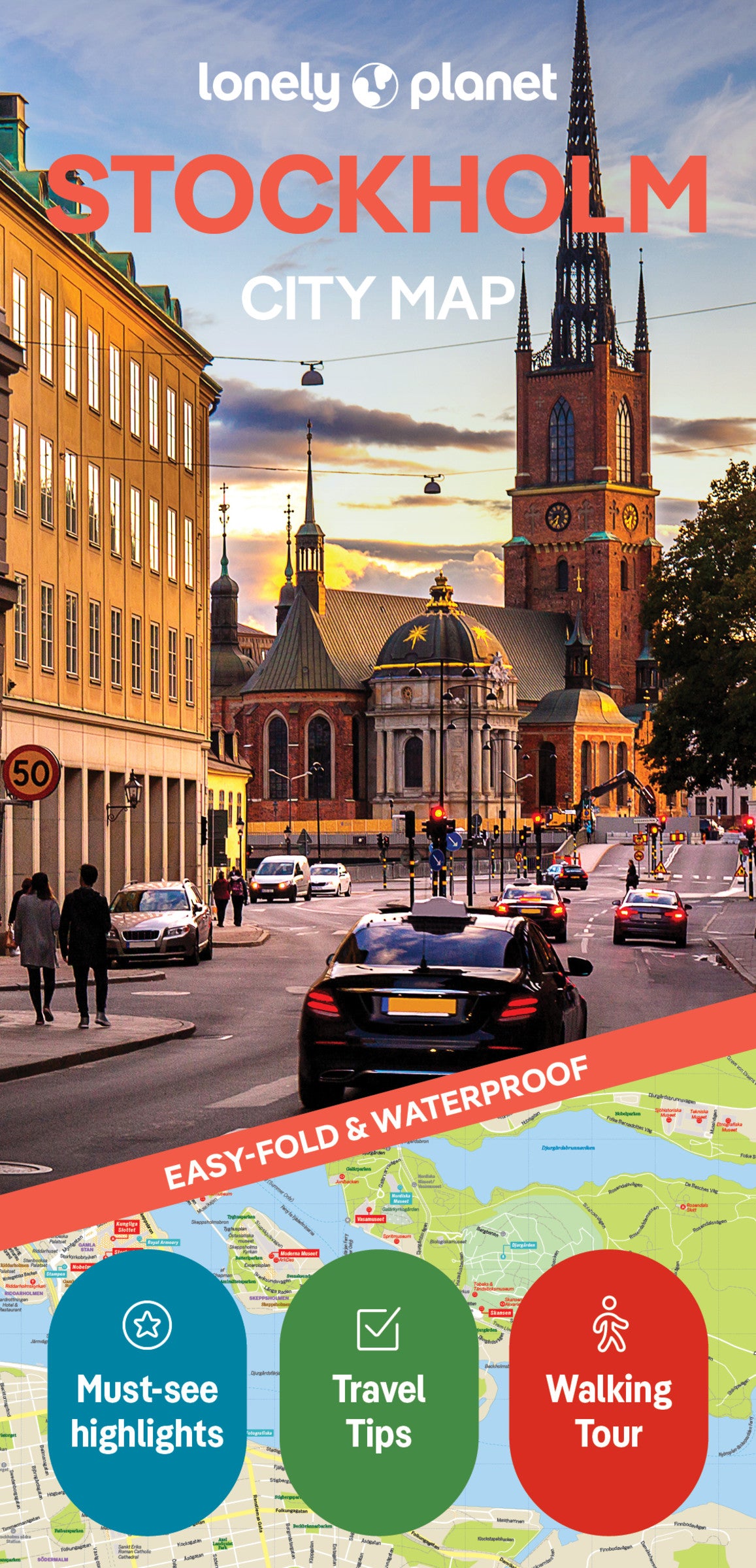 Lonely Planet Stockholm City Map 2 2nd Ed.