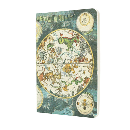 Celestial Planisphere A6 Lined Cahier Notebook, 80pg, 100GSM by Paperblanks (Early Cartography)