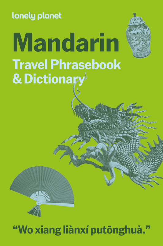 Lonely Planet Mandarin Travel Phrasebook & Dictionary 12 12th Ed.