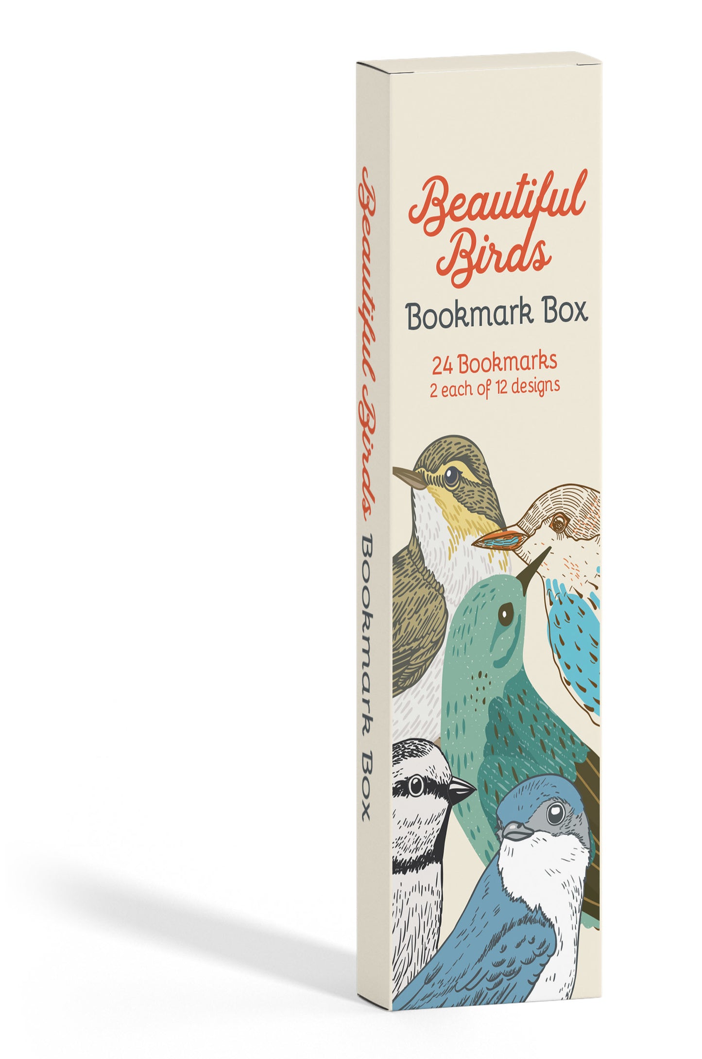 Beautiful Birds Bookmark Box