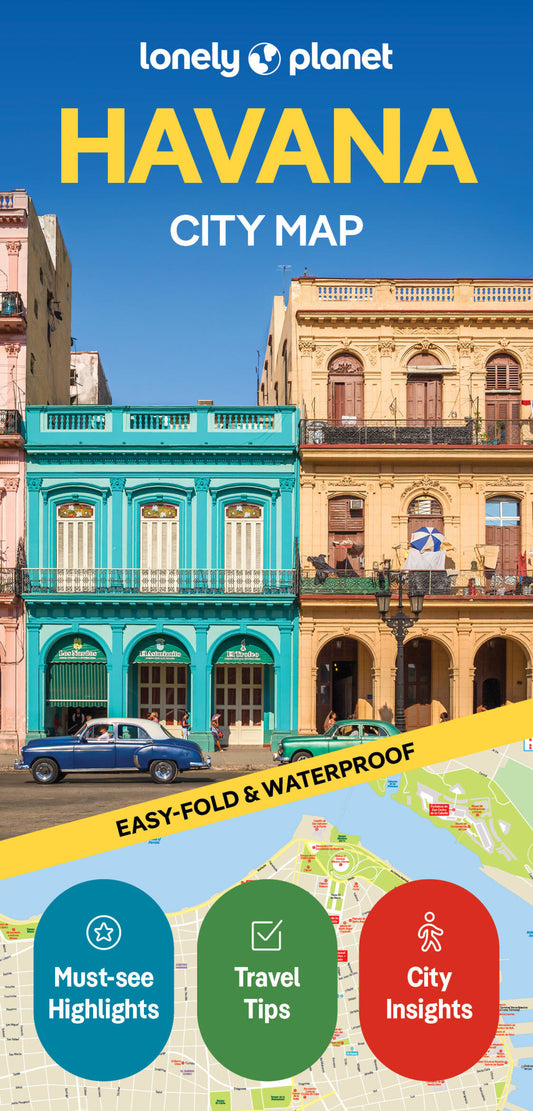 Lonely Planet Havana City Map 2 2nd Ed.