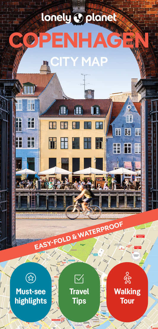 Lonely Planet Copenhagen City Map 2 2nd Ed.