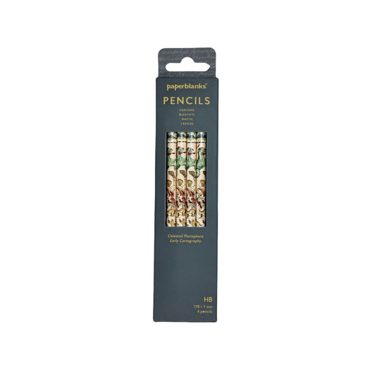 Celestial Planisphere 4 Pack Pencils by Paperblanks (Early Cartography)