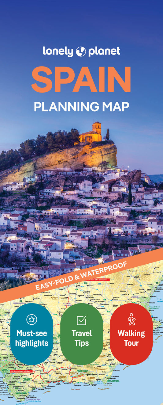 Lonely Planet Spain Planning Map 2 2nd Ed.