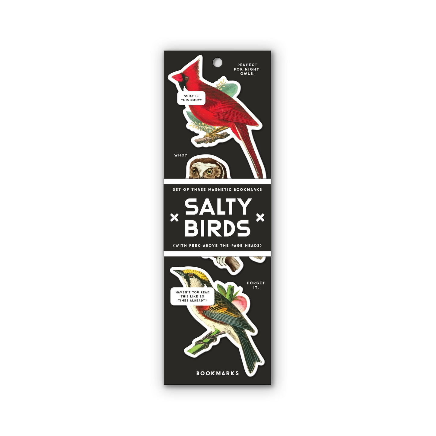 Salty Birds Magnetic Bookmark Set
