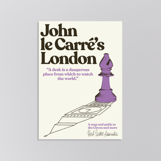 John Le Carre's London - Spy Art Map & Cultural Guide