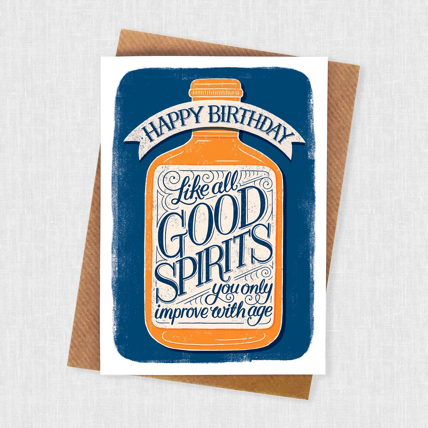 Good Spirits Birthday Card