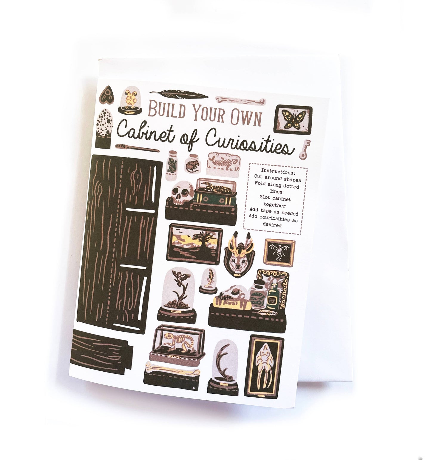   Build your own Cabinet of Curiosities Card