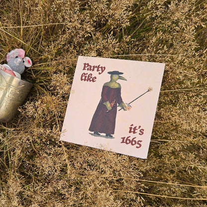 Card – Party Like It's 1665