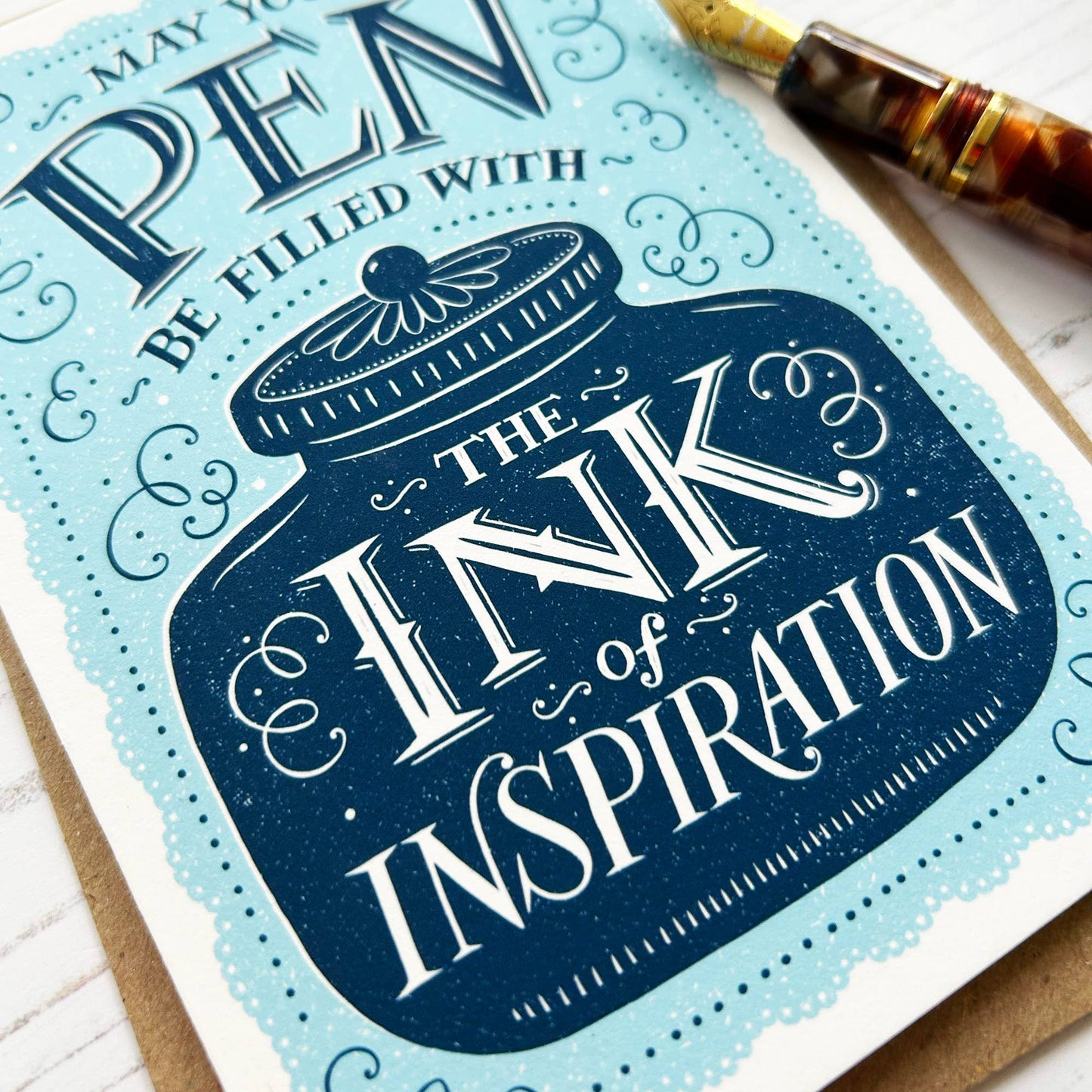 The Ink of Inspiration Card