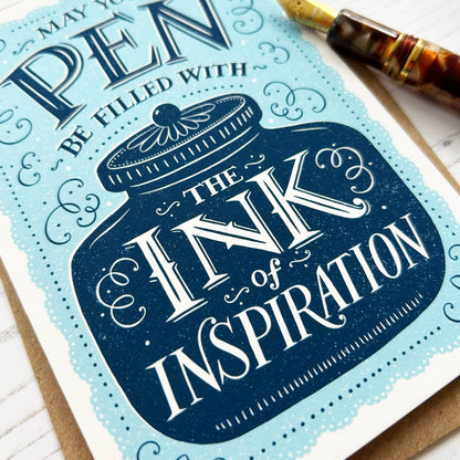 The Ink of Inspiration Card